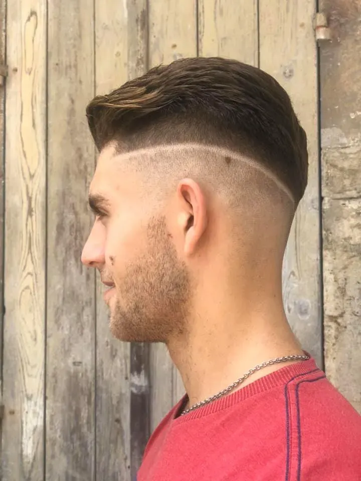 Coupe dégradé homme